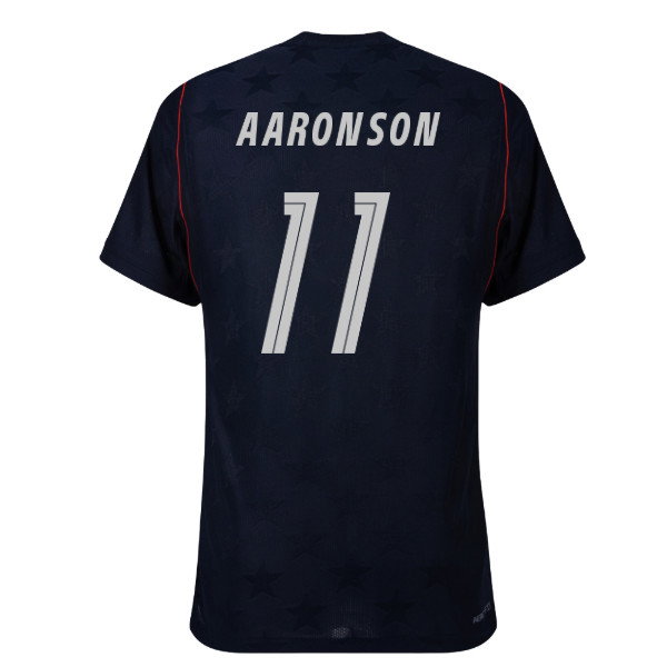 2026-2027 USA USMNT Match Away Authentic Shirt (Aaronson 11)-SoccerKits Hub | Buy Soccer Jerseys Online